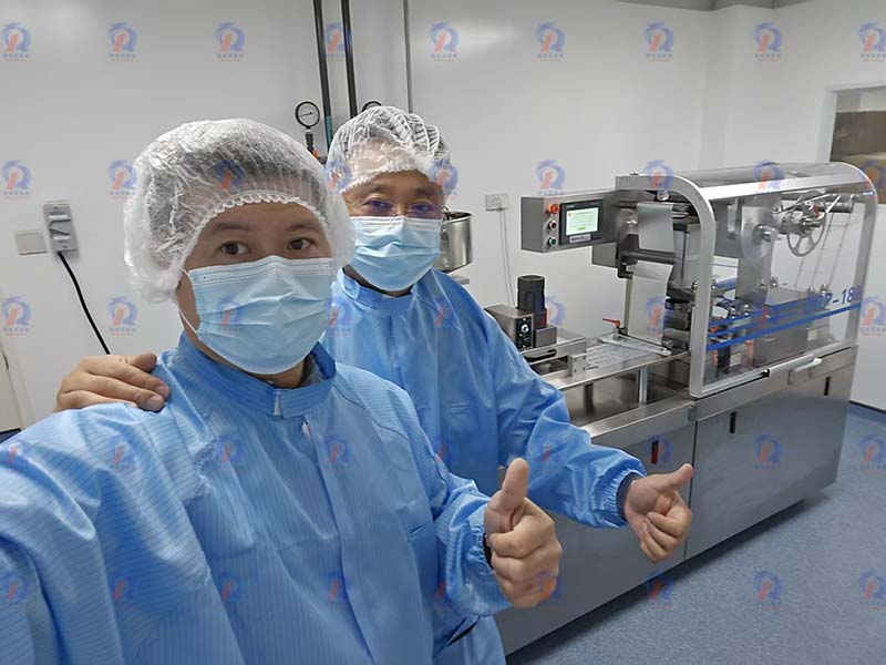 瑞锦琪DPP-180Pro泡罩包装机成功交付新加坡客户，专业验收调试树立海外服务标杆