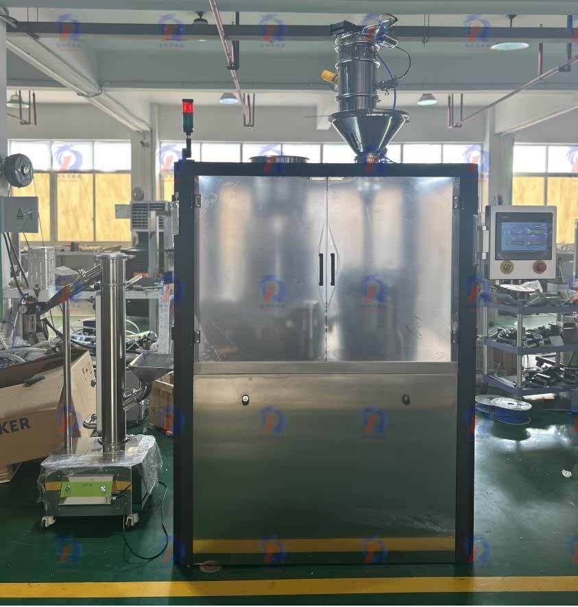 意大利老客户再度信赖，瑞锦琪NJP-3800D胶囊充填机顺利出厂